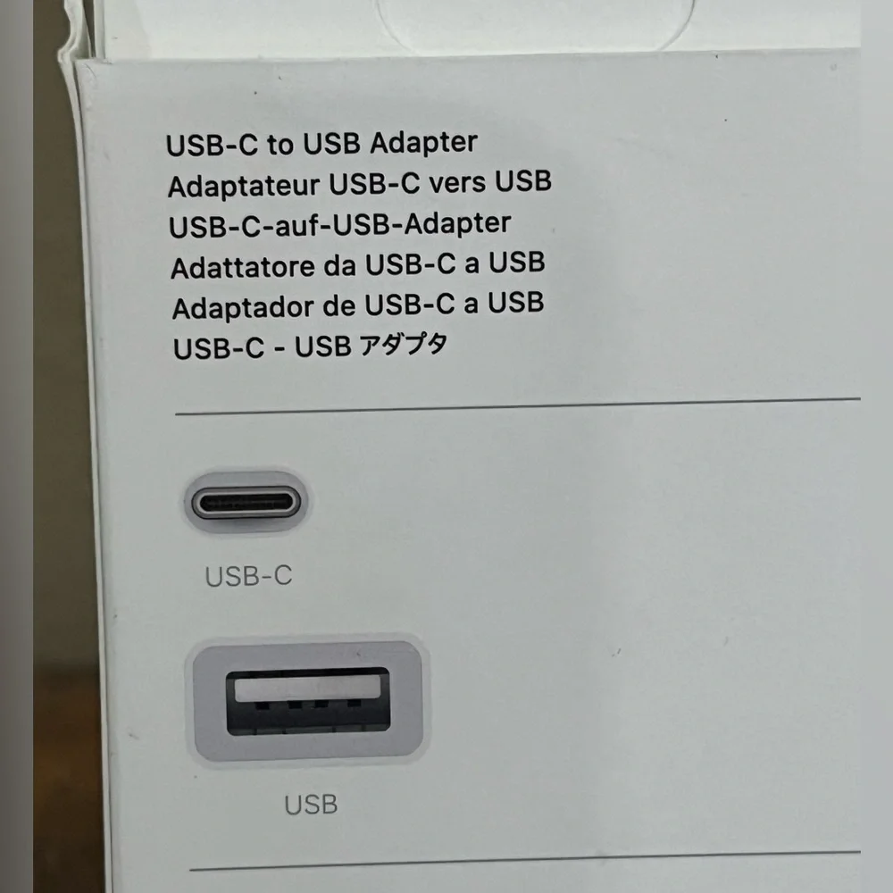 Apple usb adapter